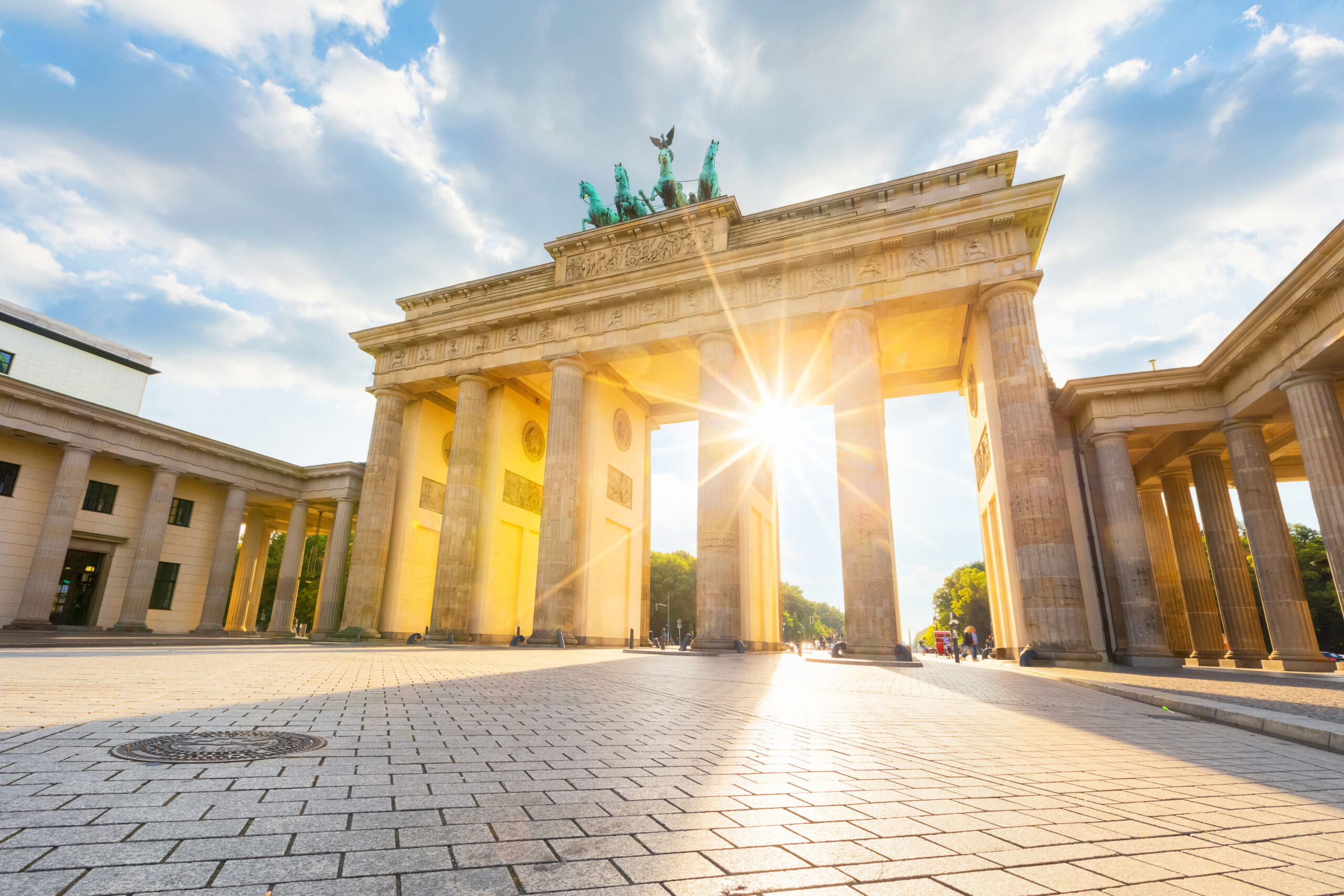 Berlin Brandenburg Gate als akoestisch paneel