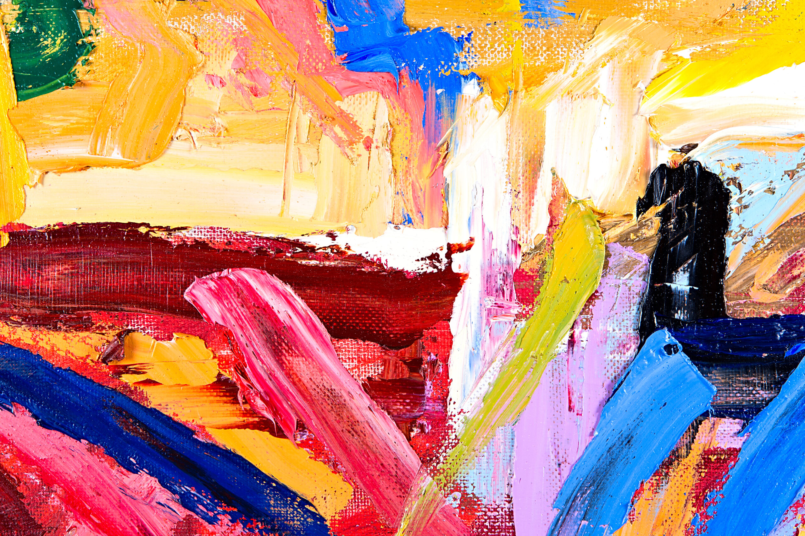 Colorfull oil als akoestisch paneel